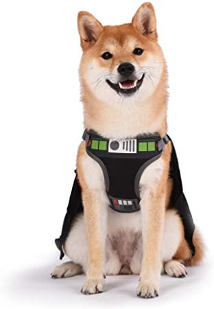 Star Wars Cosplay Dog Harness Dogs - No Escape Harness, No Pull Dog Harness - Star Wars Merch for Dogs or Star Wars Pet Costume - Star Wars Dog Harness, Chewbacca Dog Harness, Darth Vader Dog Harness