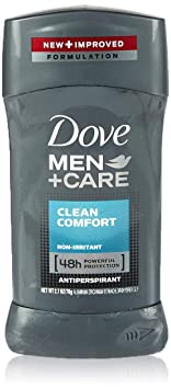 Dove Men Care  Antiperspirant Deodorant Stick, Clean Comfort 2.7 oz