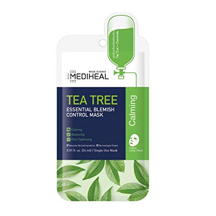 MEDIHEAL [US Exclusive Edition] - Tea Tree Essential Blemish Control Mask (10 Masks)
