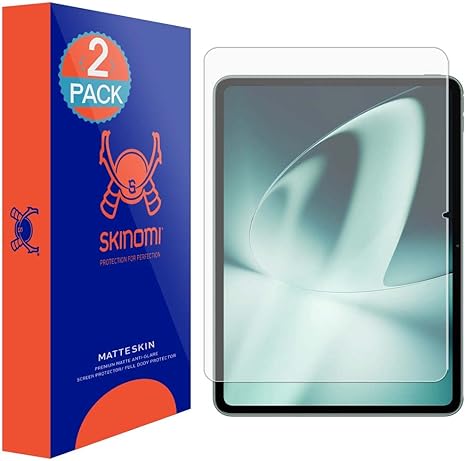 Skinomi Matte Screen Protector Compatible with OnePlus Pad (2-Pack) Anti-Glare Matte Skin TPU Anti-Bubble Film
