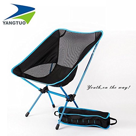Yangtuo Aviation Tube Camping Folding Quad Chair With Carry Bag