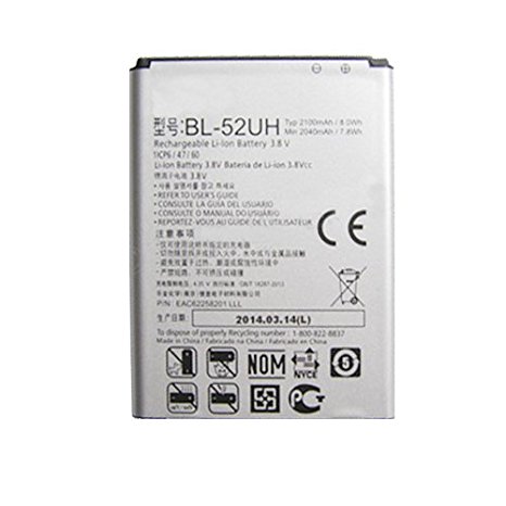 LG Optimus L70 MS323, L70 Dual D325, L70 D320, LG L65 D280 Generic Battery (BL-52UH)