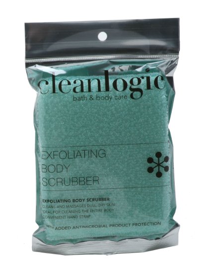 Clean Logic Exfoliating Body Scrubber Extra Large, Colors May Vary