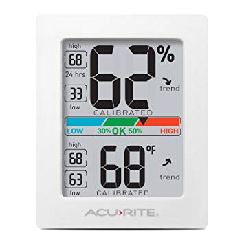 AcuRite 01083 Pro Accuracy Indoor Temperature and Humidity Monitor, Original Version
