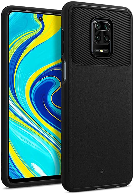 Caseology Vault Case Compatible with Xiaomi Redmi Note 9S Compatible with Xiaomi Redmi Note 9 Pro - Matte Black