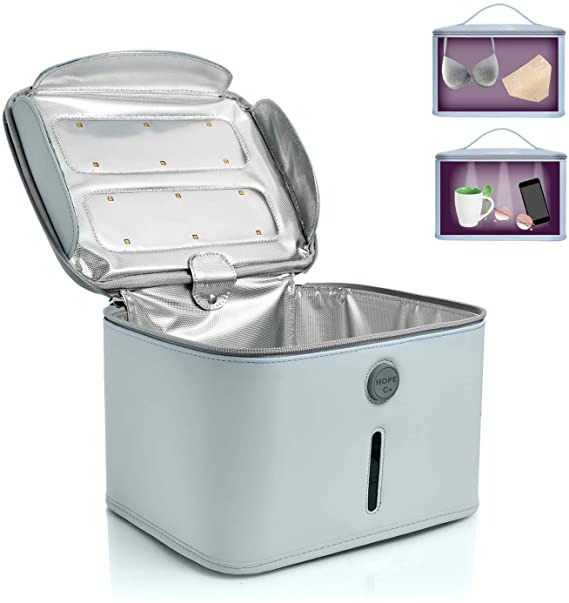 Hope C  UV Sanitizer Bag UVC LED Sanitizing Bag Portable UV light cleaner Sterilizer box