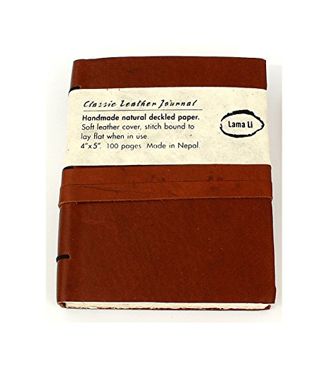 Lama Li Classic Leather Journal 4X5