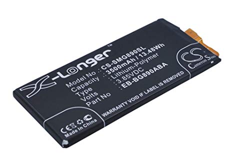 3500mAh EB-BG890ABA Battery for Samsung Galaxy S6 Active, Galaxy S6 Active LTE-A SM-G890 SM-G890A