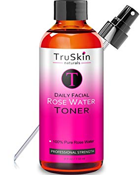 Rose Water Facial Toner Spray - Natural Astringent Face Mist - No artificial fragrance or added chemicals or preservatives - 4 oz