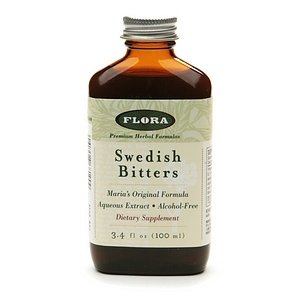 Flora Swedish Bitters, Alcohol-Free 3.4 fl oz (100 ml)