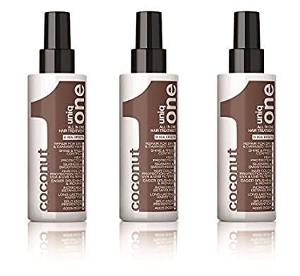 Uniq One Coconut Hair Treatment 150 ml All in One x 3 by Uniq One