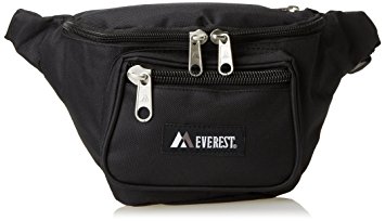 Everest Signature Waist Pack - Medium, Black, One Size