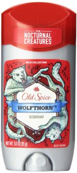 Old Spice Wild Collection Wolfthorn Scent Men's Deodorant 3 Oz