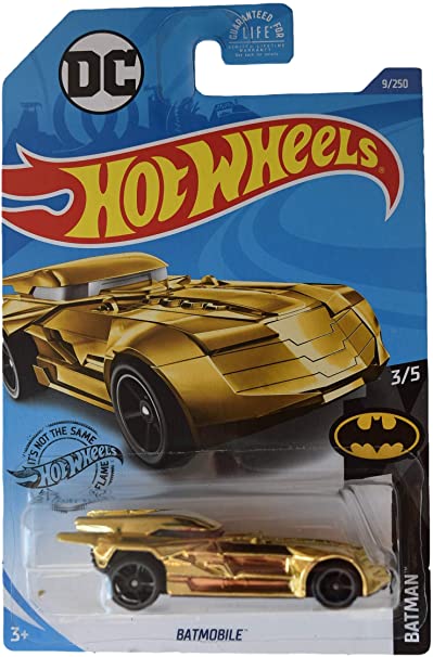 Hot Wheels Batmobile 9/250, Gold