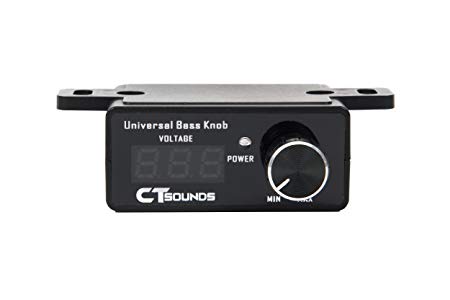 CT Sounds Universal Bass Knob with Digital Volt Meter
