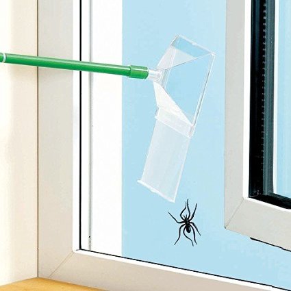 Katcha Bug (pack of 2), humane spider and bug catcher Catch All Creepy Crawlies with Ease without going near them using the Special Trapdoor System!