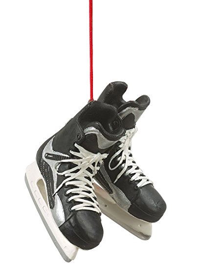 1 X Christmas/ Everyday Ornament- 2.5 Inch Hockey Skates (Hang or Stand Up!) by Midwest-CBK