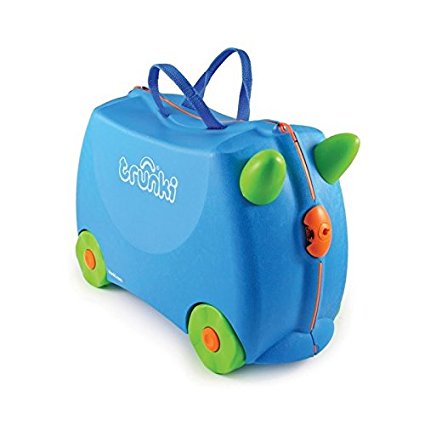 Trunki The Original Ride-On Terrance Suitcase, Blue