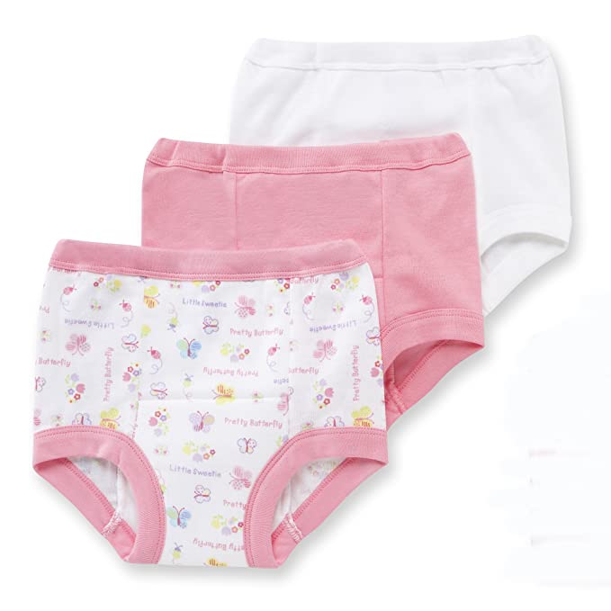 Gerber Training Pant, 3 Pack, Girl, 18 Months (Discontinued by Manufacturer)