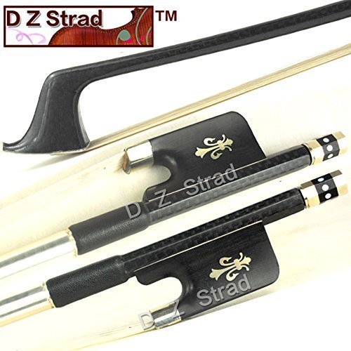D Z Strad #300 Viola Bow Braided Carbon Fiber