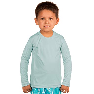 Vapor Apparel Toddler UPF 50  UV Sun Protection Performance Long Sleeve Performance T-Shirt