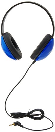 Califone 2800-BL Listening First Stereo Headphones, Blue