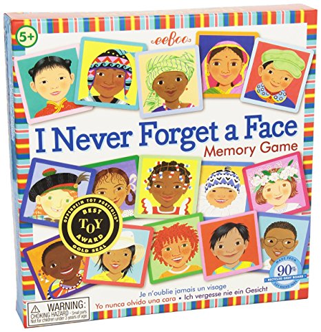 eeBoo I Never Forget a Face Matching Game