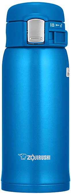 Zojirushi SM-SD36AM Stainless Steel Mug, 12-Ounce, Matte Blue