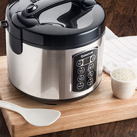 FortheChef 1.0L Electric Rice Cooker, 6 Cups Uncooked