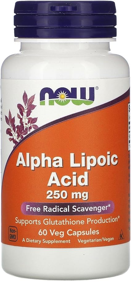 Now Foods Alpha Lipoic Acid 250mg, 60 CT