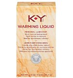 KY Warming Liquid Personal Lubricant Warm Sex Lube Natural Feeling Liquid  Size25 Oz
