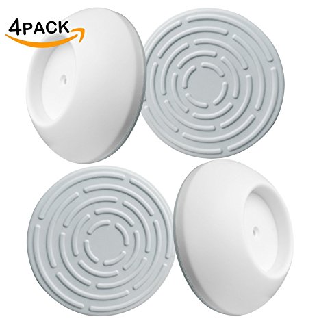 4 Pack Safety Wall Guard Pads for Baby Pressure Gates Wall Protector, Protects Stairs, Doors, Gates & Walls - Best Cup for Active Babies & Pets