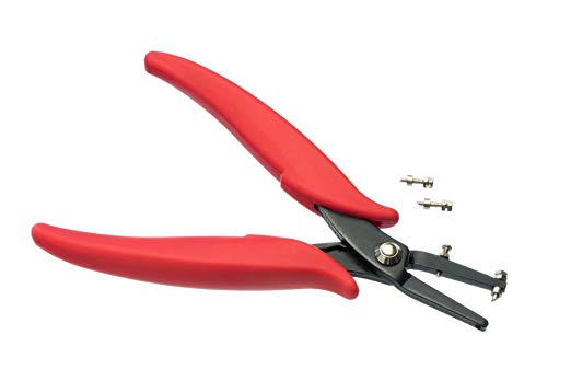 SE LF12-3PP Red 6" Hole Punch Pliers with 2.0 mm Diameter