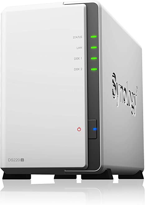 Synology DS220j 2-Bay 12TB Bundle with 2X 6TB Seagate IronWolf