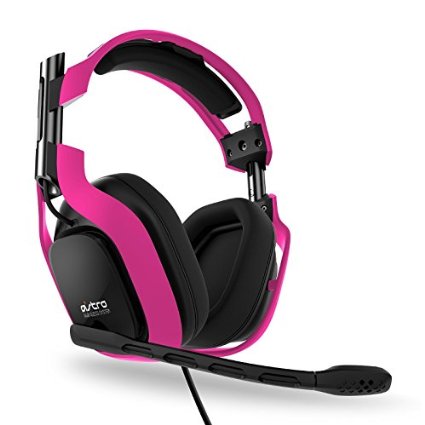 ASTRO Gaming Neon Color Series A40 Headset Kit Pink
