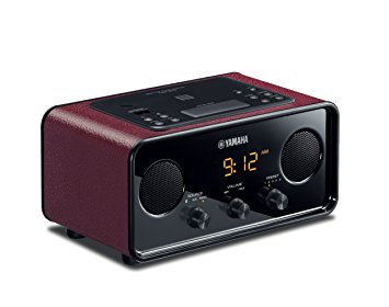 Yamaha TSX-B72DR Desktop Audio System (Dark Red)