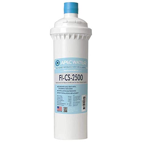 APEC FI-CS-2500 Replacement Filter for CS-2500 Water Filtration System