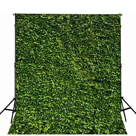 5x7ft Natural Green Lawn Party Photography Backdrop No wrinkles for Spring Background