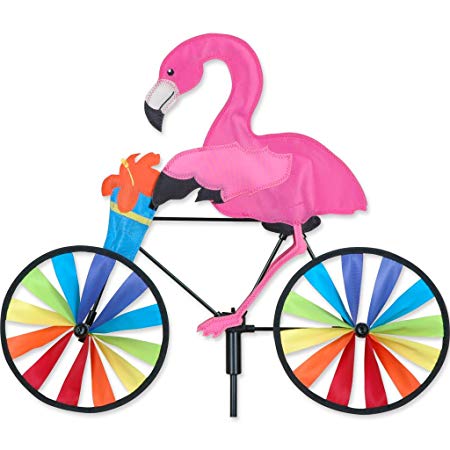 Premier Kites 20 in. Bike Spinner - Flamingo