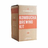 Kombucha Starter Kit with Organic Kombucha Scoby 1 Gallon Kombucha Jar Organic Kombucha Loose Leaf Tea Temperature Gauge Organic Sugar and More