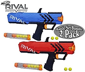 Nerf Rival Apollo XV-700 (Blue) & Apollo XV-700 (Red) Battle Set Bundle - 2 Pack