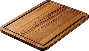 Tramontina FSC Certified Brazilian Tigerwood Cutting and Serving Board - 15” x 11”, 81000/048DS