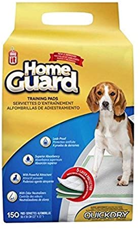 Dogit Dog and Puppy Pee Pads, Training Pads for Dogs, Absorbent Pad Quilted with Quick Dry Technology