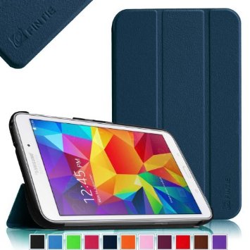 Fintie Samsung Galaxy Tab 4 70 Case - Ultra Slim Lightweight Smart Shell Standing Cover for Samsung Tab 4 707-Inch Tablet WILL NOT Fit Samsung Galaxy Tab 3 70 Navy