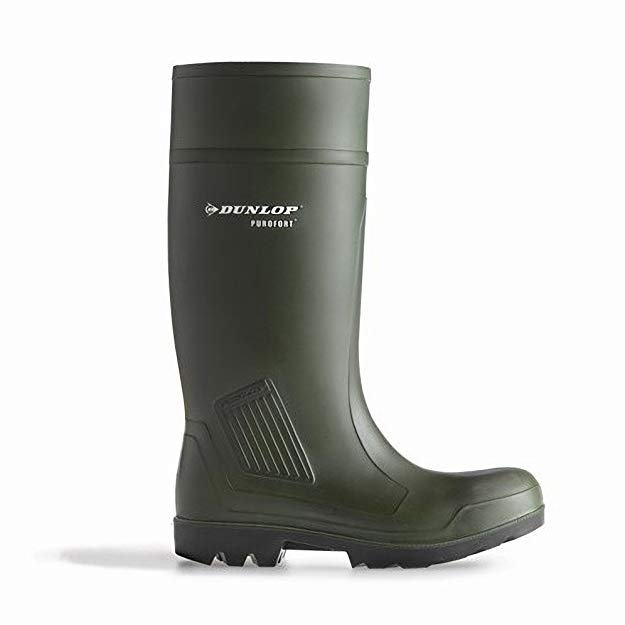 Dunlop D460933 Purofort PRO Non-Safety / Mens Boots / Plain Rubber Wellingtons