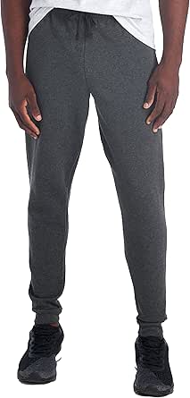 Jerzees Men's NuBlend Fleece Joggers with Pockets, Relaxed Fit, Cotton Blend