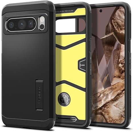 Spigen Tough Armor Case Compatible with Google Pixel 8 Pro - Black