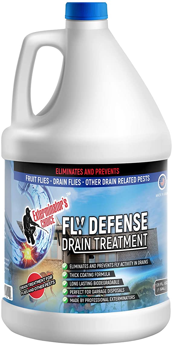 Exterminators Choice Drain Gel Fruit Fly Cleaner One Gallon
