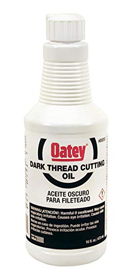 Oatey 30203 Dark Cutting Oil, Speed Threading, 16-Ounce