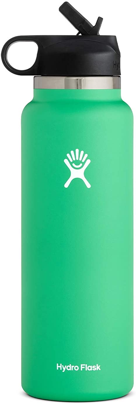 Hydro Flask Wide Mouth 2.0 Water Bottle, Straw Lid - Multiple Sizes & Colors